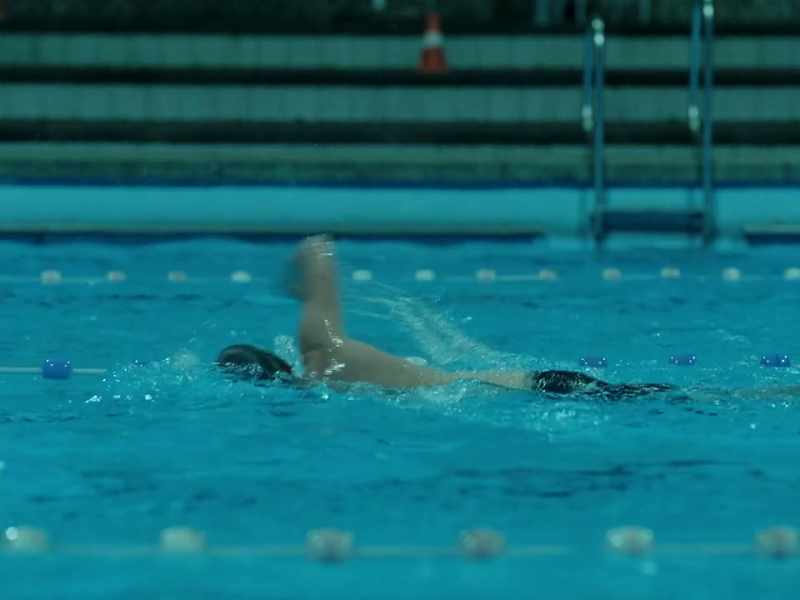 The only pool at which they were allowed to swim was this one