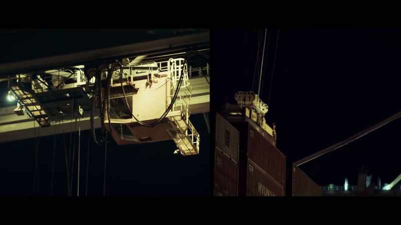 The only thing somebody in the shipyard would have seen