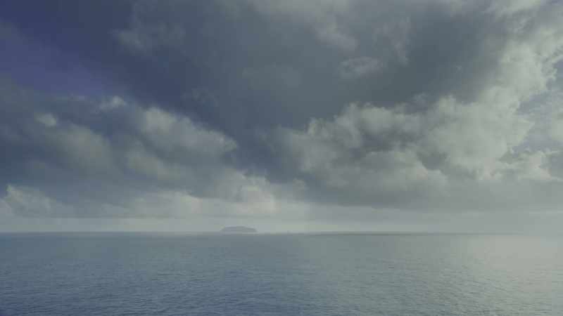 The open ocean may be featureless