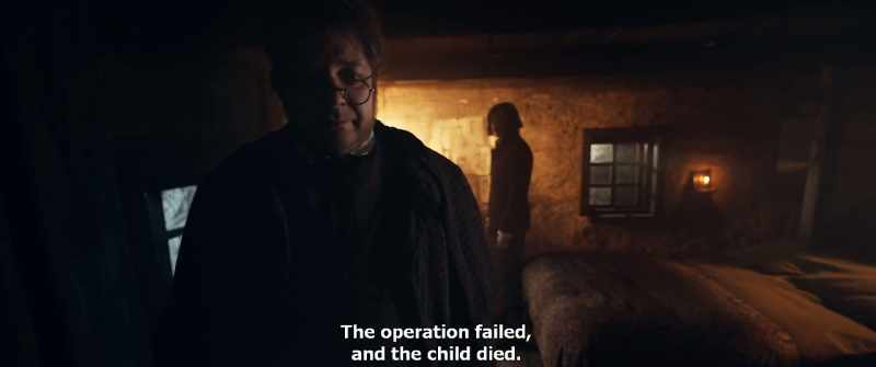 The operation failed, and the child died