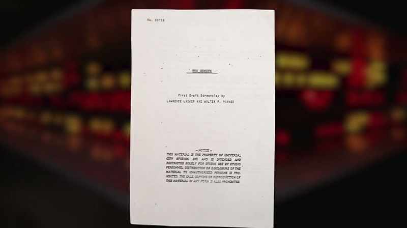 The original script was much darker and much more scary