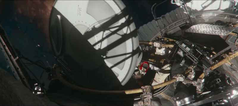 The outer hatch is open. Spacesuit pressure is normal