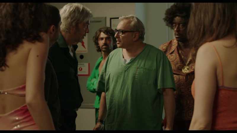 The patient had a head injury