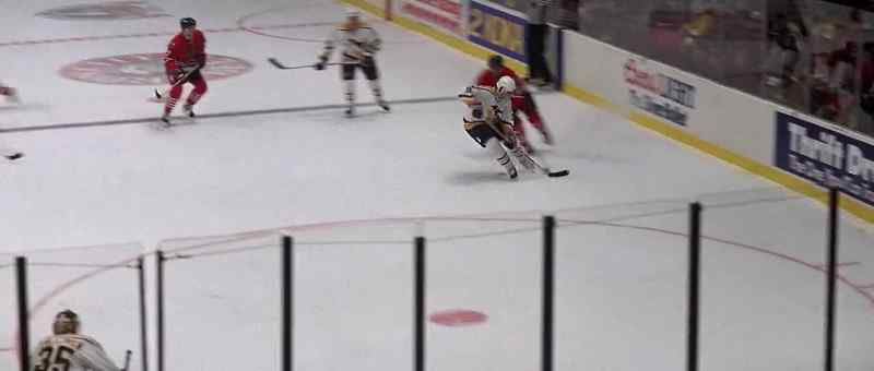 The Penguins desperately trying to get back and tie