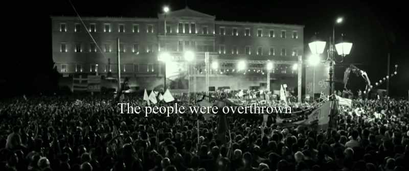 The people were overthrown