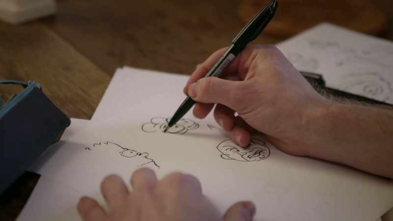 The Pepe technique is to draw too many lines