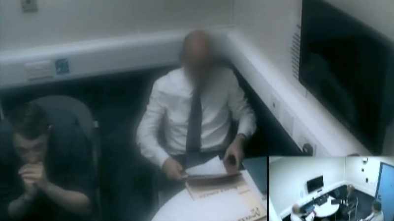 The phone belonging to Jay Cornforth has received a text message