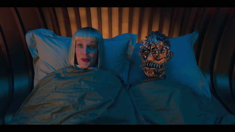 The phone rings, the robot picks up and asks…