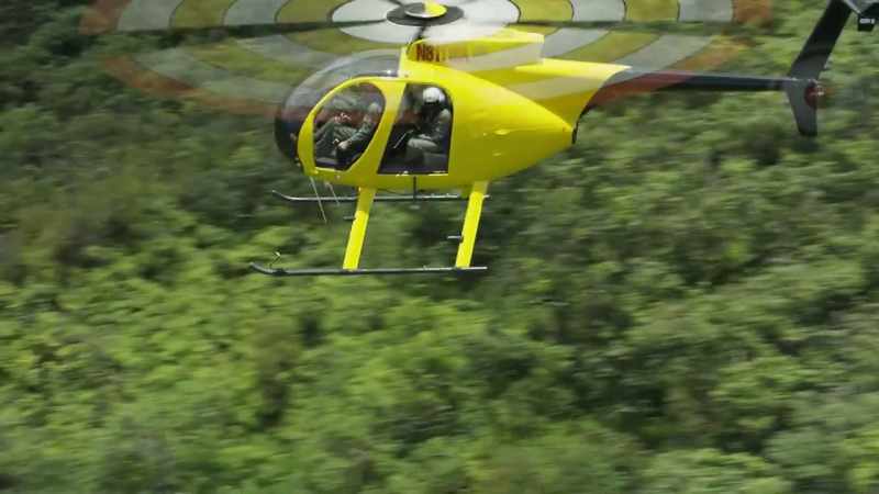 The pilot's skills and Brooke's sharp shooting