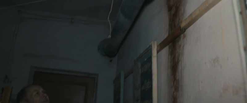 The pipe leaks, everything is damp