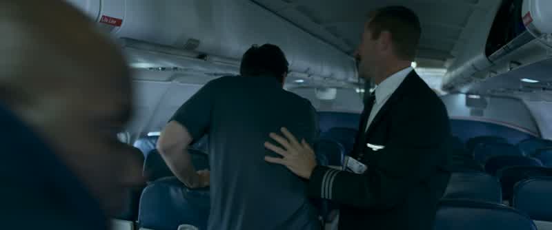 The plane's down, we got passengers on the wings