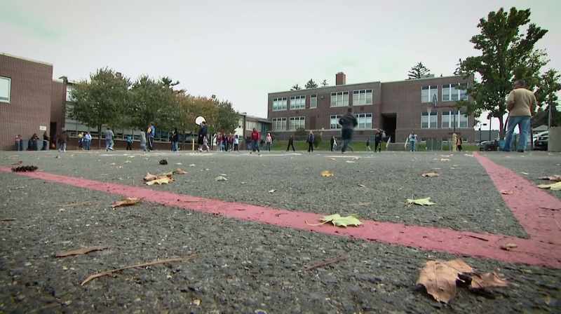 The playground fight all lined up for you after school