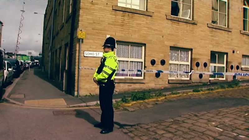 The police were able to piece together
