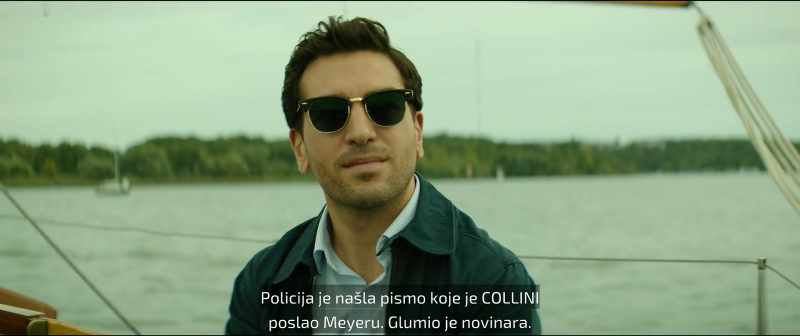 The police found a letter from Collini to Meyer