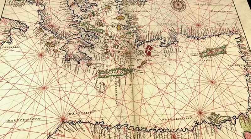 The portolan map makers were more
