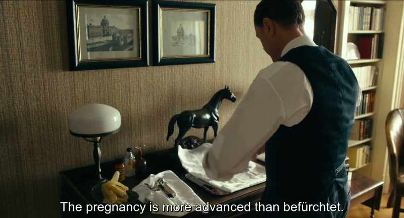 The pregnancy is more advanced than I feared
