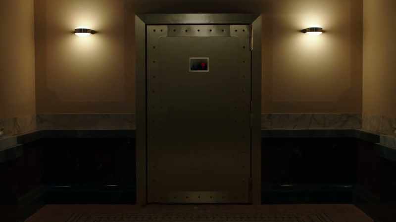 The problem is, the ledger is kept in a vault