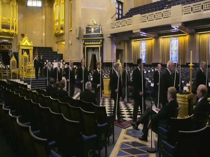 The procession and the whole ceremony