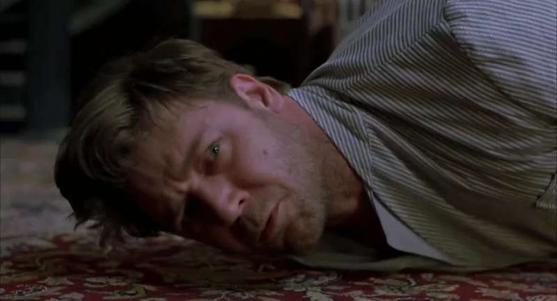 The prodigal roommate revealedSaw my name on the lecture slateYou lying son of a bitchWho are you talking to Tell me who you seeHow do you say Charles Herman in Russian