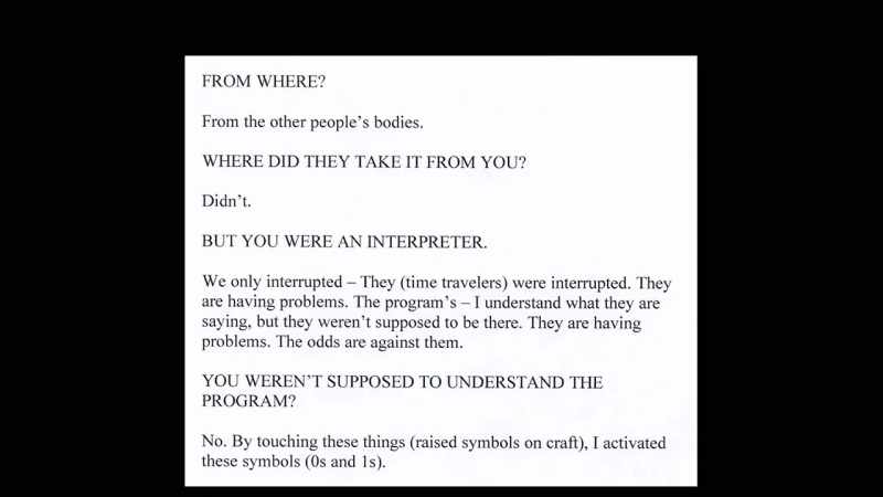The programs... I understand what they are saying