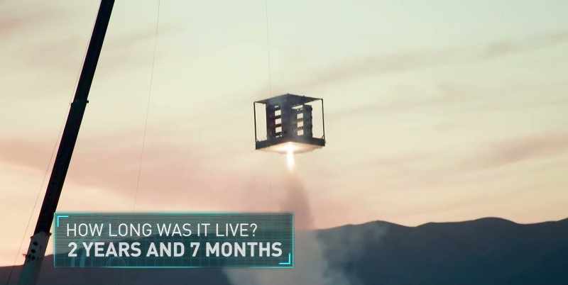 The project was live for an impressive two years and seven months