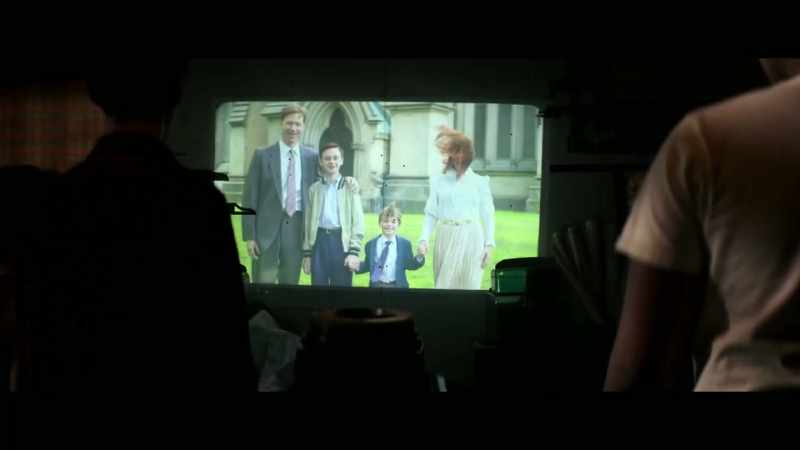 The projection scene is one