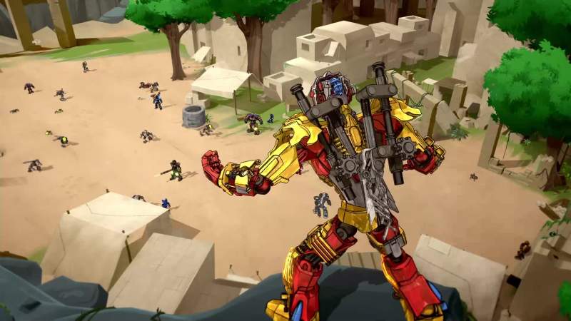 The protectors can handle the Skull Warriors