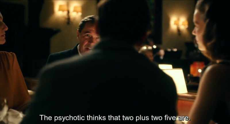 The psychotic thinks that two plus two are five