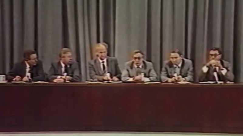 The putsch in 1991 failed because the people preparing it