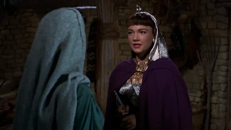 The queen of Egypt is beautiful