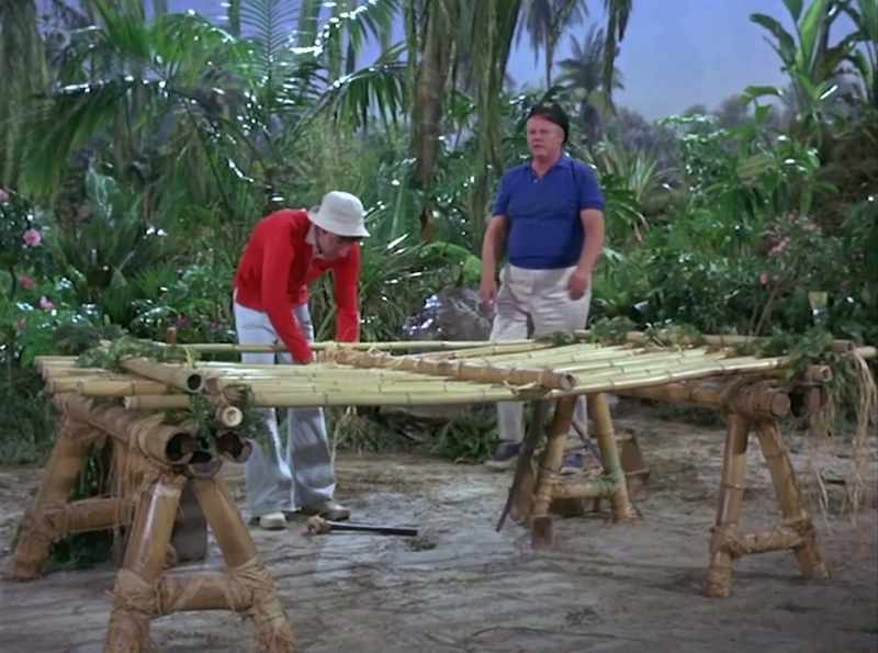 The raft's almost finished, all we need