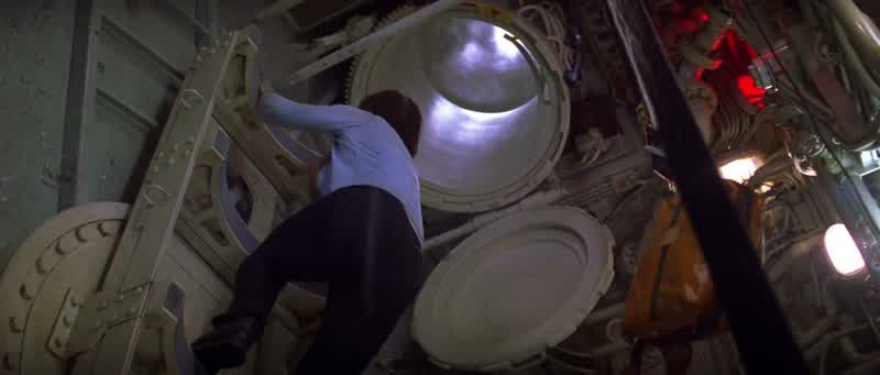 The reactor is flooded