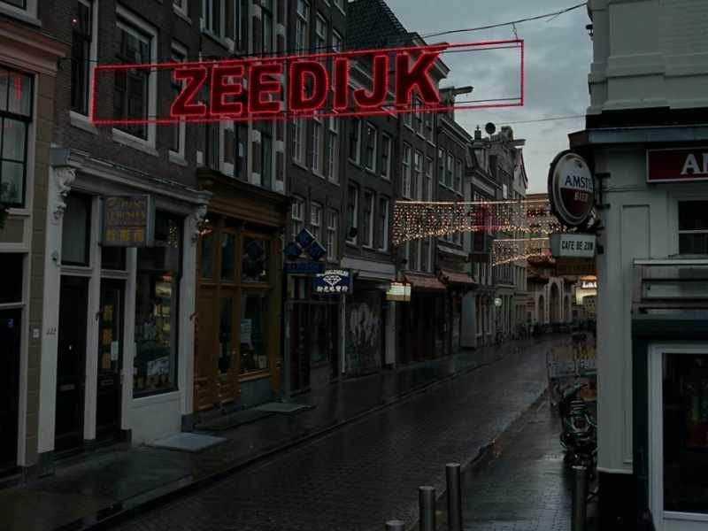 The red-light district was officially off-limits