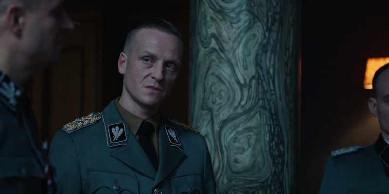 The Reichsführer-SS, if I may interject, witnessed an arquebusing himself