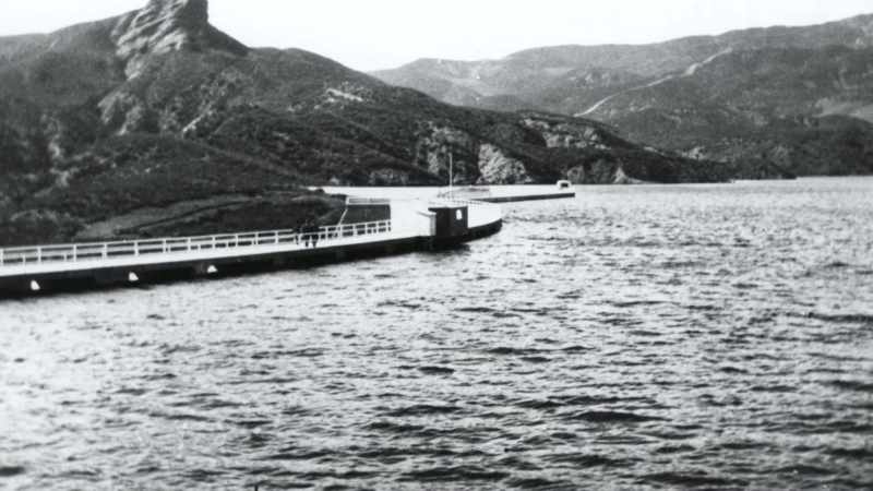 The reservoir had been filled to capacity