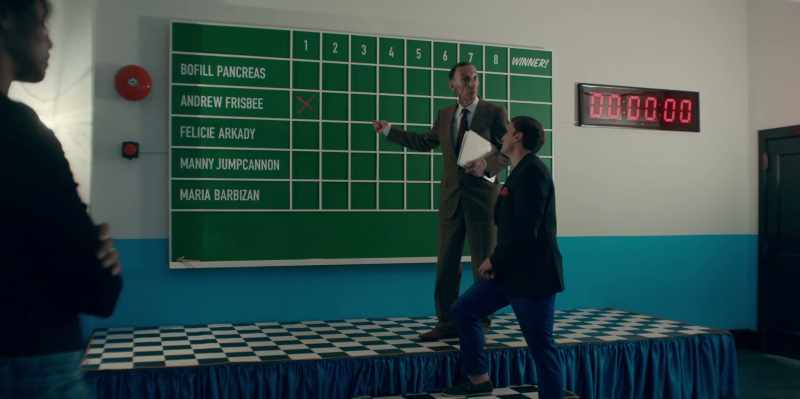 The results will be recorded on the scoreboard
