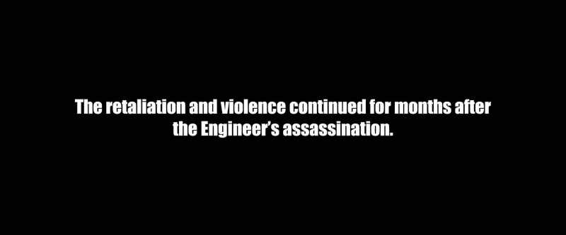 The retaliation and violence continued for months