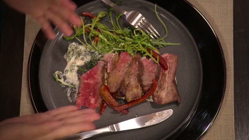 The rib eye is the star. It should be cooked perfectly