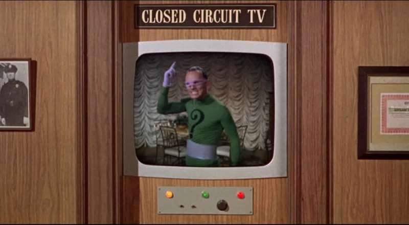 The Riddler loose too