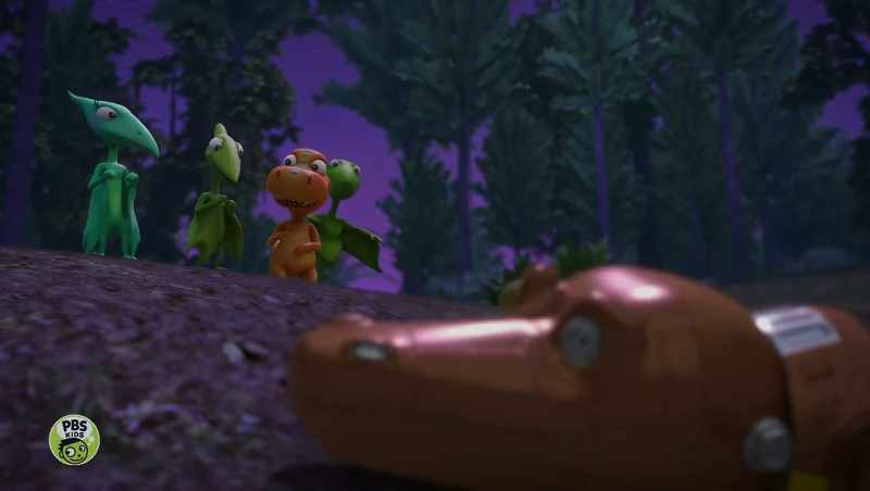 The robot dinosaur vehicles aren't working
