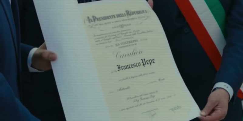 The role of the pizza chef was recognized