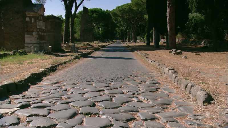 The Romans developed new engineering techniques