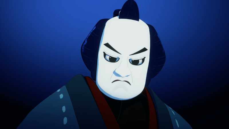 The ronin now realized