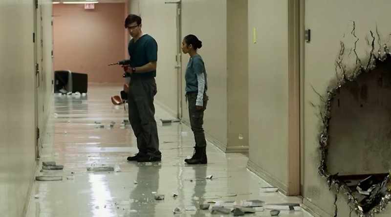 The rooms with numbers are housing her prey