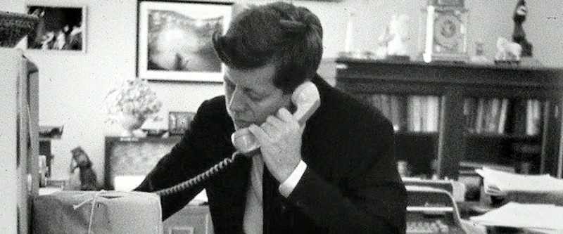 The rumor got out that John F. Kennedy did