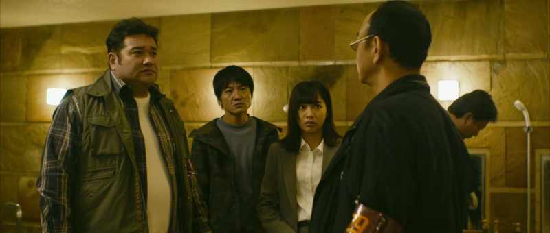 The Sakurada gang's safe opens with a hand authentication