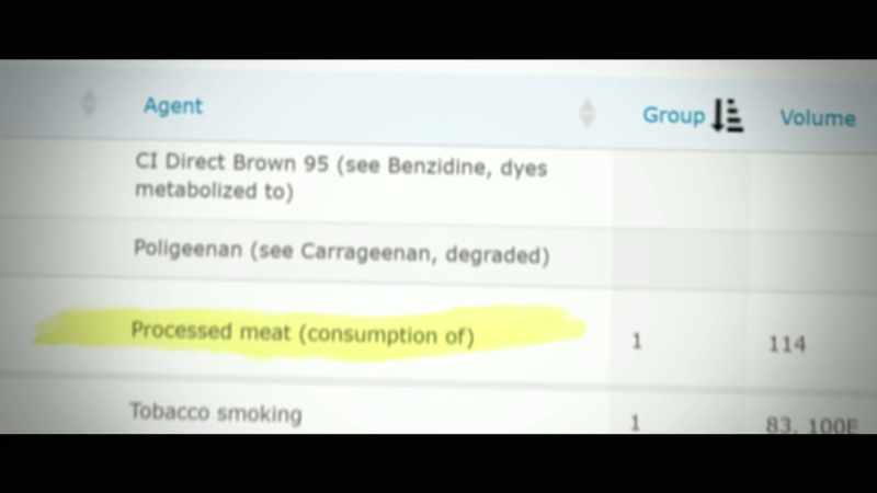 The same group as cigarettes, asbestos, and plutonium