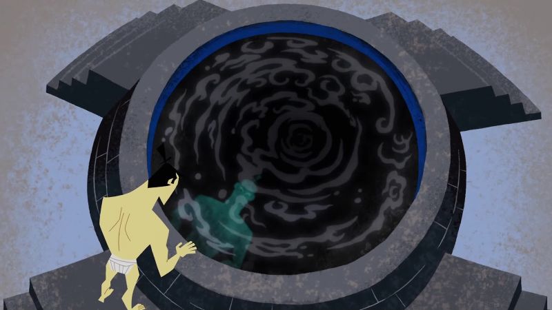 The samurai was able to defeat us