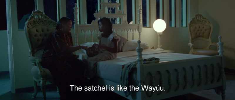 The satchel is like the Wayúu