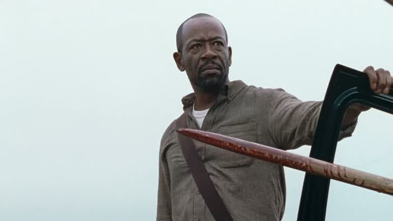 The Saviors were getting weapons from the Hilltop's blacksmith
